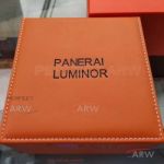 New Replica Panerai Luminor Orange Leather Watch Box Set 